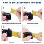 VATI Sport Band Compatible for Apple Watch Band 38mm 40mm 42mm 44mm, Soft Silicone Sport Strap Replacement Bands Compatible with 2019 Series 5 iWatch Apple Watch Series 4/3/2/1, Sport, Nike+, Edition