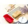 Silicone Loaf Pan, European-Grade Silicone Baking Pan for Bread, 10 Inch Non-Stick Bread Mold, LFGB & FDA, Cake Pan, Rectangle