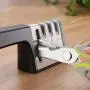 SXJJQAQ Sharpener Manual Sharpener Knife Bladed Scissors Kitchen Suitable for All Types of Tools