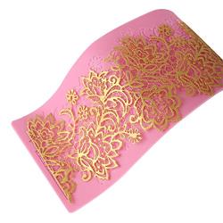 ETbotu Silicone Fondant Tool Flower Pattern Lace Mold Silicone Sugar Lace Pad Cake Brim Decoration Mold Kitchenware DIY Tool