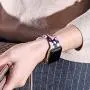 EXCHAR Compatible with Apple Watch Band Floral 38mm 40mm 42mm 44mm Silicone Replacement Wristbands for iWatch Series 5/4/3/2/1 for Women with Cute and Fadeless Pattern Printings