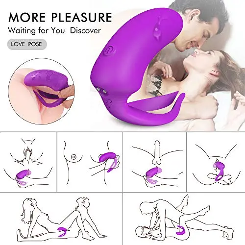 Silicone Lǒck Ring Strong Vibration Silicone Massage Rooster 100% Materials for Couples