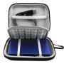Lacdo EVA Shockproof Carrying Travel Case for Seagate Expansion Seagate Backup Plus Slim 1TB 2TB 4TB Portable External Hard Drive USB 3.0 2.5-Inch, GPS Camera and External Battery Pack