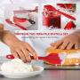 Jdeepued Silicone kitchenware 6-Piece Silicone Baking Set Durable Silicone Heat Resistant 480°F Seamless Non-Stick Kitchen Mixing Cooking Baking Utensils Silicone Kitchen Utensils