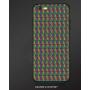 Printing Compatible with Apple iPhone 6/iPhone 6S,4.7&quot,Anti-Scratch Back,Abstract,Rainbow Colored Twisted Lines Around Dots Surreal Expressionist Illustration Print,Multicolor