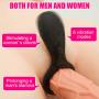 Soft Relax Massage Wireless Quiet Còckring Relax Toy Powerful Strong Vibration Delay Ring Silicone Massage Ring USB Charging Relax Toys