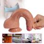 100% Silicone Soft Toy with Suction Cup Base Suction-??ld? Great for Beginners Toys(8.7inch)