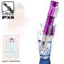 Wireless Waterproof Handheld Wand Massager with Thrusting&Rotaing Mode - Medical Silicone,USB Rechargeable,Powerful but Quiet