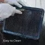 K&N engine air filter, washable and reusable:  1990-1997 Toyota/Lexus (Land Cruiser, LX450) E-2443