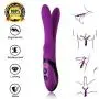 G-Spot Waterproof Rechargeable Dildo Vibrator Adult Sex Toys for Women - Adorime Silicone Clitoris Vagina Stimulator Massager Sex Things for Couples