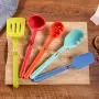 Kitchen Silicone Kitchenware Five-piece Spatula Spoon Spoon Spoon Spoon
