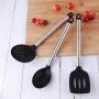 JunbosiKitchenware Kitchen Tools Stainless Steel Pipe Handle Silicone Kitchenware High Temperature Silicone Kitchenware 8 Piece Set