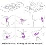 Hands Free Silicone Pleasure Toy Clitòrial Stimulàtion Toys for Her Clitòrial Stimulàtion Toys Sùcking Pleasure Toy for Women couple Waterproof Vibràntor Bùllet for Women couple with Remote Stimulàtor