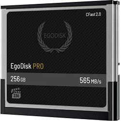 EgoDisk PRO 256GB CFast 2.0 Card - (BLACKMAGIC DESIGN URSA MINI 4K ? 4.6K | CANON ? XC10 ? XC15 ? 1DX MARK II ? C200 | HASSELBLAD H6D-50C ? H6D-100C | ATOMOS | PHANTOM VEO S) - 3 Year Warranty