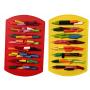CrayOn 4 Double Tipped, Triangular Silicone Crayon Molds (Makes 32 Recycled Crayons Total)