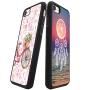 iPhone 7 8 Case,Flexible Soft TPU Cover Shell,Slim Silicone Black Rubber Non-Slip Durable Design Protective Phone Case for iPhone 7 8 -Bicycle