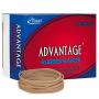 Alliance Rubber 26339 Advantage Rubber Bands Size #33, 1/4 lb Box Contains Approx. 150 Bands (3 1/2" x 1/8", Natural Crepe)