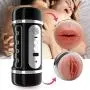CXNTUY Electric USB Rechargeable Male Adult Toy Ultra Soft and Realistic Silicone Best Gift