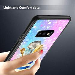 Samsung Galaxy S10e Case with Kitchenware Pattern Whimsical Design Bumper Black Soft TPU and PC Protection Anti-Slippery &Fingerprint Case for Samsung Galaxy S10e