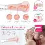 Male Masturbator Electric Male Penis Vacuum Pump- 2 in 1 Automatic Male Masturbation Cup with Penis Exerciser, 9 Vibration Modes Suck Vibrator Oral Blowjob Male Masturbation Cup Sex Toy for Men