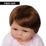 Yesteria Lifelike Reborn Baby Dolls Girl 2 Outfits 22 Inches Silicone Vinyl Newborn Light Pink and Dark Pink