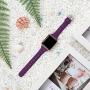 Henva Slim Band Compatible with Apple Watch 38mm 40mm 42mm 44mm, Replacement Accessories Slim Wristbands with Stainless Steel Buckle for iWatch Series 5 Series 4, Series 3, Series 2, Series 1, S/M M/L