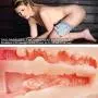 Standard Deep Throat Cup Male Masturbators Pocket Pussy 3D Textured Vagina and Mouth Adullt Toys for Woman Silicone Tshirt