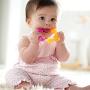 Munchkin Fun Ice Ring Teether, Colors May Vary (Pack of 2)