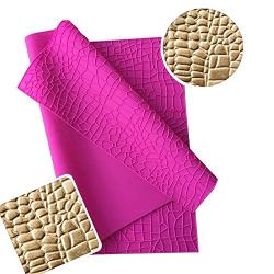 ART Kitchenware Large Size Crocodile Alligator Impression Mat Embossed Silicone Cake Lace Mat 23.6x 15.75" Fondant Cake Decorating Tools Gum Paste Molds Cake Molds Pastry Baking Tools BLM-26