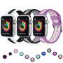 Henva Band Compatible with Apple Watch 38mm 40mm 42mm 44mm, Replacement Accessories Breathable Sicilone Sport Wristbands for iWatch Series 5, Series 4, Series 3, Series 2, Series 1, S/M M/L