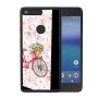 Google Pixel Case,Flexible Soft TPU Cover Shell,Slim Silicone Black Rubber Non-Slip Durable Design Protective Phone Case for Google Pixel -Bicycle