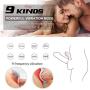 Male Longer Lasting Shake Rooster Cǒckríng Powerful Soft Vǐbe Ring for Couples Tǐme Wand,Silicone Happy Toys Shock 10 Speeds USB Rechargeable Waterproof