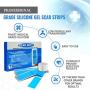 ScarOut! Silicone Scar Sheets for Scar Removal (2 Month Supply) - C Section Recovery Scar Treatment, Keloid Scar Removal and more! - 5x Silicon Sheets For Scars in two sizes - Scar Gel Silicone Tape