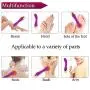 Waterproof Vibrator Dildo for Women with 10 Vibration Modes, EVERFUN Silicone G Spot Vibrator Clitoris Stimulator Adult Sex Toys (Purple)