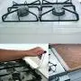 Kitchen Silicone Stove Counter Gap Cover, Easy Clean Heat Resistant Wide & Long Gap Filler, Seals Spills Between Counter, Stovetop, Oven, Washer & Dryer, Set of 2 (21 Inches, White)
