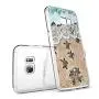 Samsung Galaxy S7 Case, Soft TPU Slim-Fit Flexible Ultra-Thin Clear Case, Full-Body Rugged Bumper Print Baby Turtle Case for Samsung Galaxy S7, Transparent