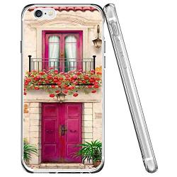 Clear Edge Phone Case for iPhone 6 Plus, iPhone 6s Plus [5.5 Inch] Villa Lightweight