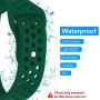 Hanlesi Bands Compatible with Fitbit Charge 2, Soft Silicone Breathable Fashion Sport Strap for Fit bit Charge2 Replacement Original Accessory