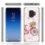 Samsung Galaxy S9 Case,Flexible Soft TPU Cover Shell,Slim Silicone Black Rubber Non-Slip Durable Design Protective Phone Case for Samsung Galaxy S9 -Bicycle
