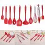 10pcs/set Non-stick Pan Kitchen Utensils Set Silicone Kitchenware Kitchen Cooking Tools Set Modern Kitchen Gadget Accessories