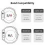 Bravely klimbing Compatible with Apple Watch Band 38mm 40mm 42mm 44mm, for Women Men, iwatch Bands Compatible with iWatch Series 5,Series 4, Series 3, Series 2, Series 1, S/M, M/L