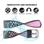 Jobese Replacement Bands Compatible with Fitbit Charge 2, 3-Pack Soft Breathable Silicone Sport Accessories Wristbands with Air Holes, Women Men