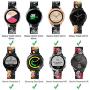 Koreda Compatible Samsung Galaxy Watch Active Bands/Galaxy Watch 42mm/Gear Sport Bands Sets, 20mm Soft Floral Print Sport Watch Strap Replacement Compatible Galaxy Watch Active 40mm R500 (3 Pack#7)