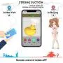 Clitoral Sucking Vibrator Waterproof G Spot Clit Dildo Wearable Vibrators Rechargeable Suction Oral Sex Silicone Nipple Stimulator Adult Sex Toys for Women and Couples Massageryellow