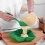 Silicone Kitchenware Set Long Handle Egg Beater Detachable Butter Scraper Practical Non-Stick Kitchen Supplies Great Choice 2Pcs