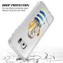 Samsung Galaxy S7 Edge Case, Soft TPU Slim-Fit Flexible Ultra-Thin Clear Case, Full-Body Rugged Bumper Print Kitchenware Case for Samsung Galaxy S7 Edge, Transparent