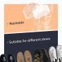 Ball of Foot Pads - Metatarsal Cushions - Soft Gel Silicone Forefoot Pads for Pain Relief 2 Pairs Skin and White