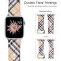 Bravely klimbing Floral Bands Compatible for Apple Watch Band 40mm 44mm 38mm 42mm Fadeless Pattern Printed Replacement Band Wristband for iWatch Series 5 4 3 2 1, for Women Men Kids