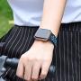 Kaome Compatible with Apple Watch Band 44mm 42mm 40mm 38mm, Soft Silicone iWatch Bands Replacement Sport Bands Compatible with iWatch Series 5/4/3/2/1, Nike+, S/M M/L