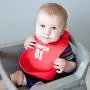 Kids N Such Baby Bibs for Boys 3 Pack - 100% Food Grade Silicon - Waterproof with Food Catcher - Easy Clean - Anti Bacterial, Anti Microbial, Dishwasher Safe - Cute Designs for Your Baby Boy